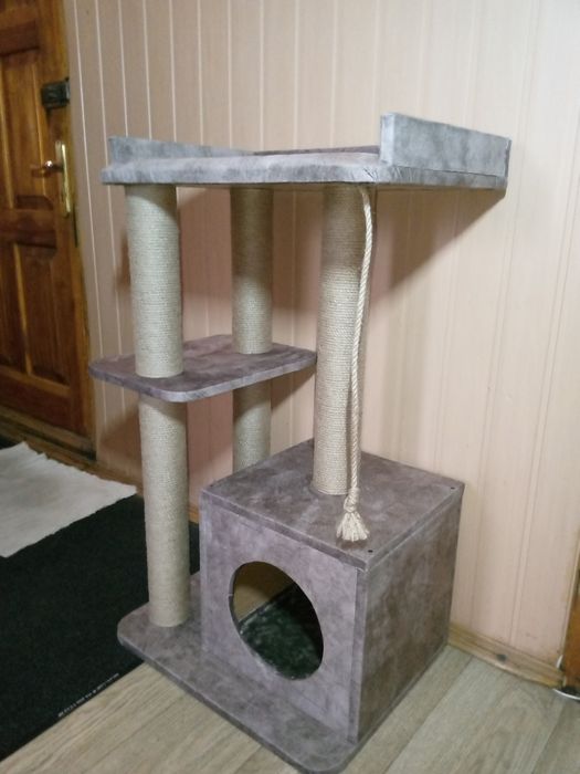 Когтеточки/ дряпки/комплекси/домік для кішки.