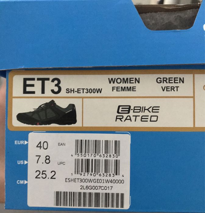 Buty rowerowe Shimano SH-ET 300 Nowe damskie roz 40 ale 39