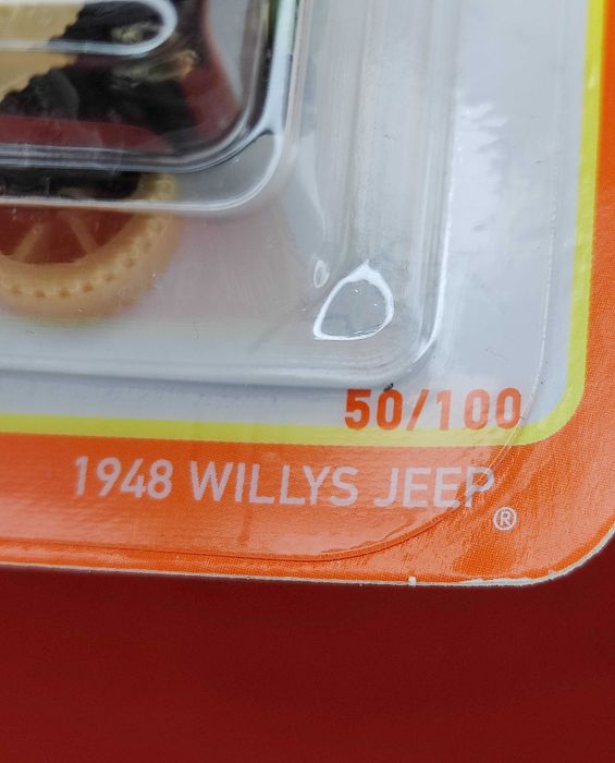 Matchbox 1948 willys jeep 50/100
