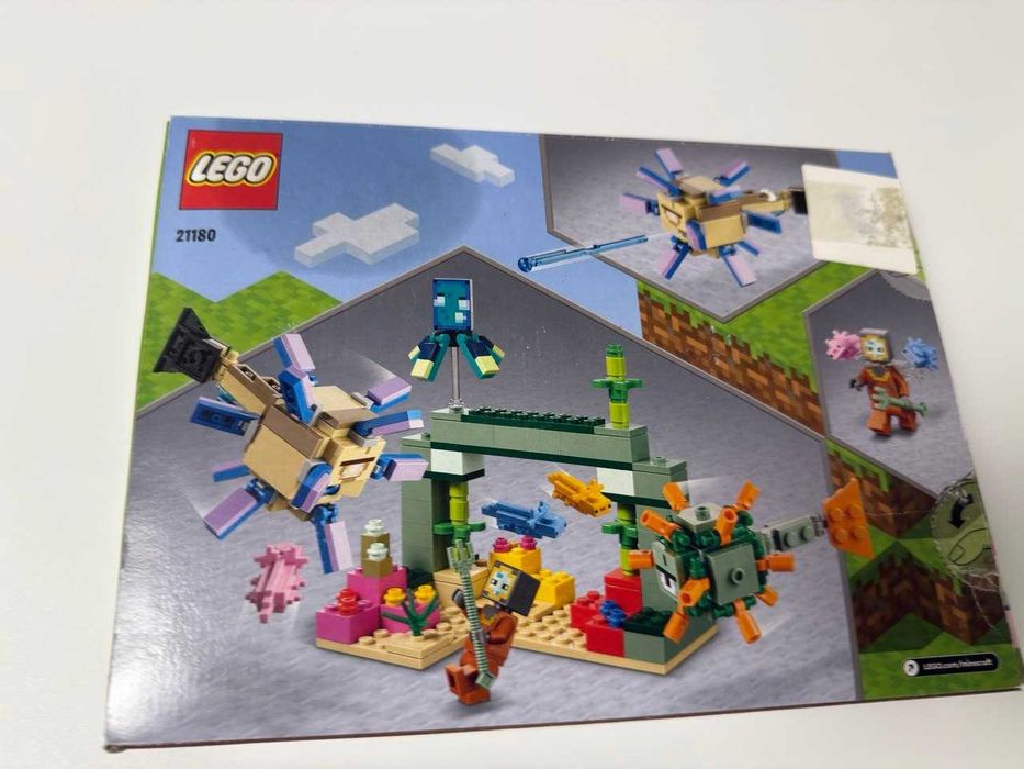 Lego 21180 Minecraft The Guardian Battle Майнкрафт Лего