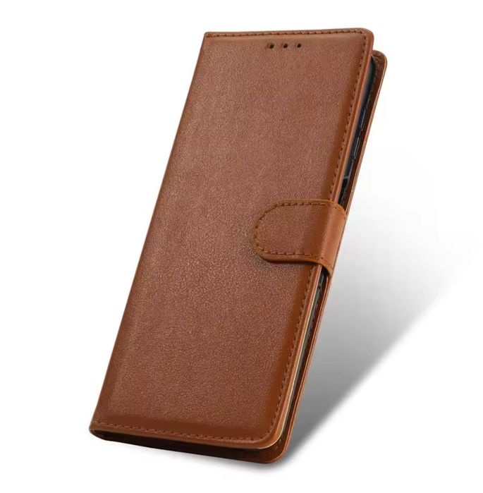 Pack para Redmi 7A - Capa Castanha + Capa dourada + 4 vidros temperado