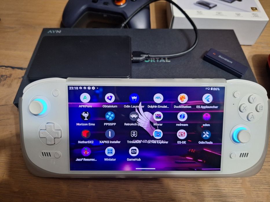 Ayn Odin 2 Portal Max 16+1TB mega zestaw