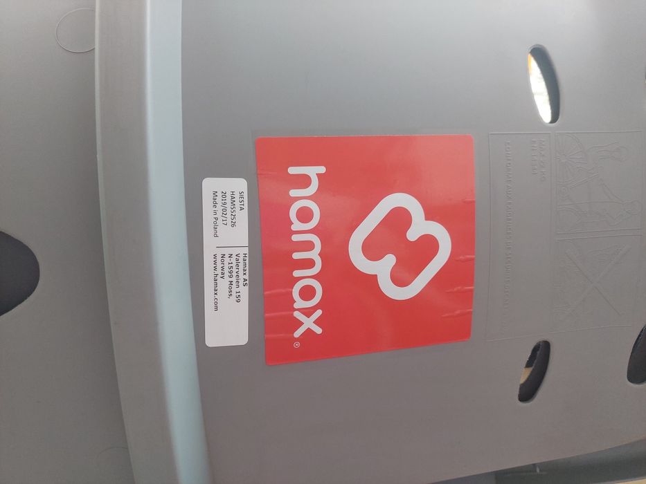 Fotelik rowerowy Hamax Siesta