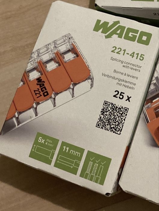 Zlaczki wago 221-415