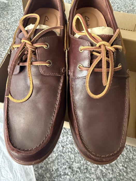 Чоловічі макасіни від Clarks 44 р