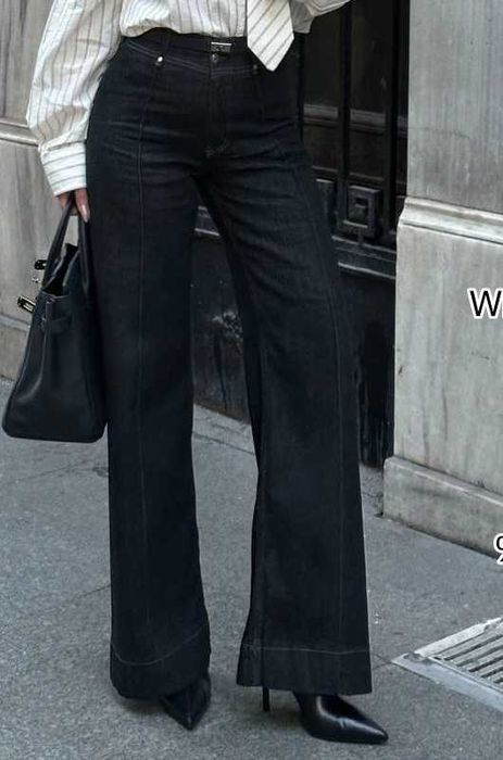 Джинси жіночі темно-сині стильні