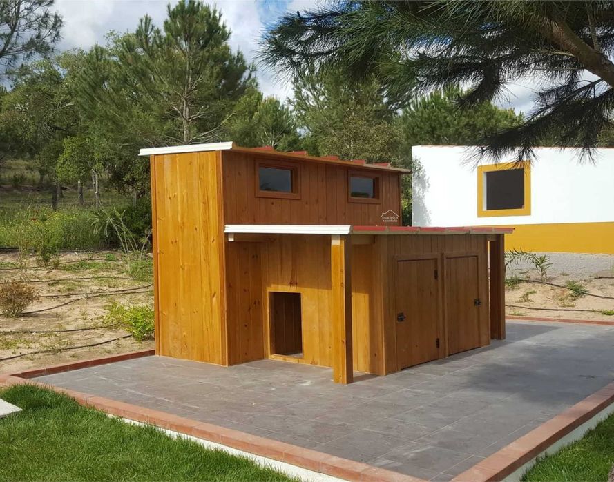 abrigos para animais / canil - Madeira&Conforto - anm.12