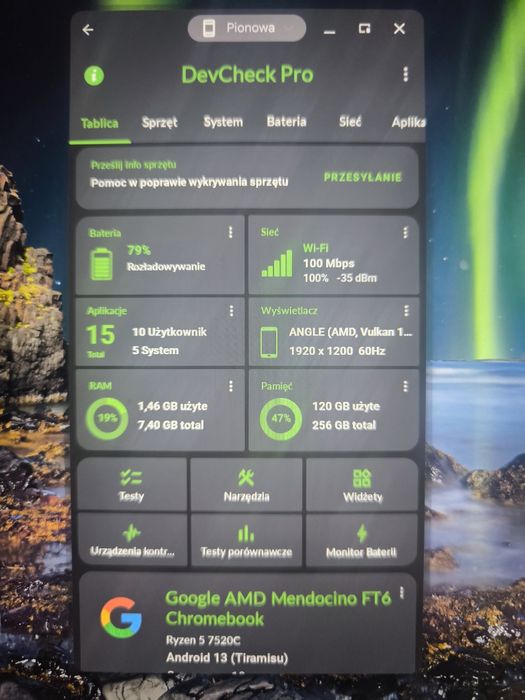 Mocny chromebook - Acer 514 PLUS - okazja!!!