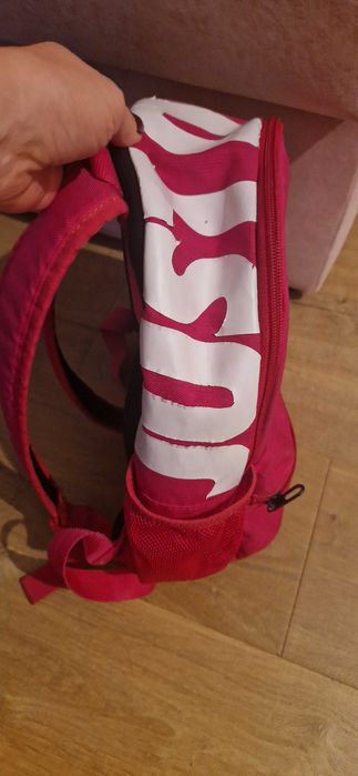 Plecak Nike mały Just do it, różowy