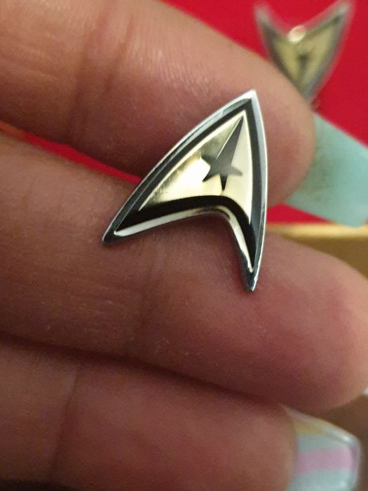 Запонки star trek