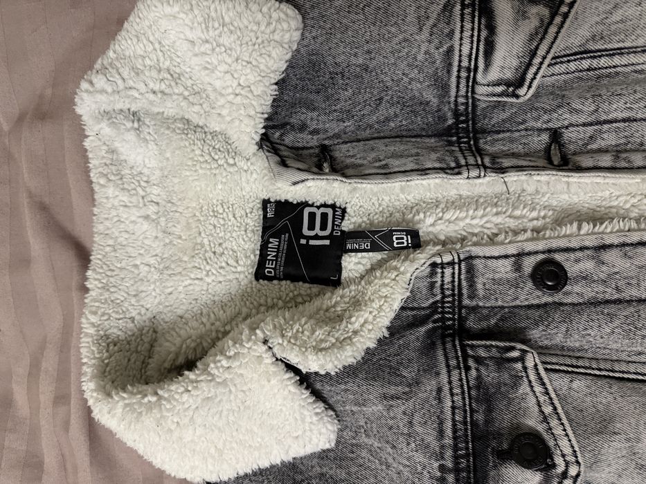 Мужская тёплая джинсовка