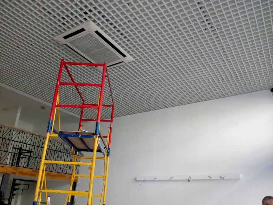 Монтаж подвесного потолка Армстронг, Грильято, в Одессе - Cтроительные ...