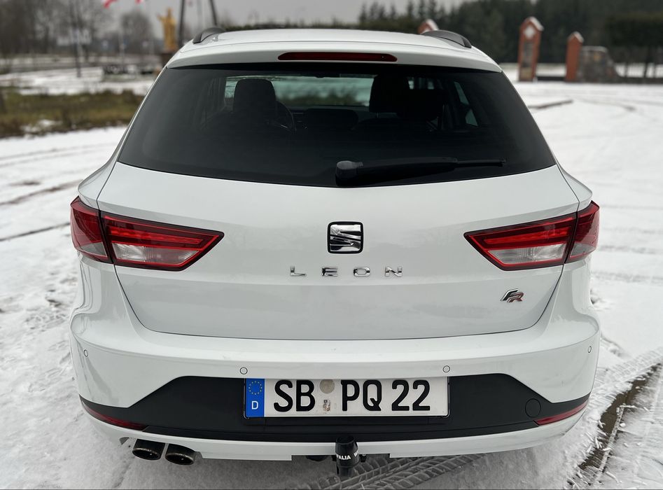 Seat Leon FR 184KM#Biala perła#Niski przebieg#Full Led#Nowy rozrzad#