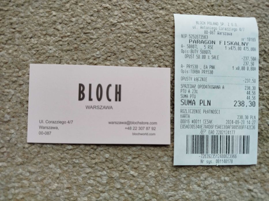 Bloch Nicola 2.5" buty latino