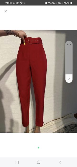 Класні червоні штани