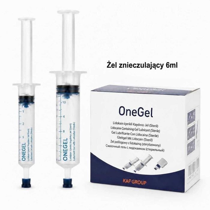 One gel Żel znieczulający, nawilżający do cewnikowania 6ml