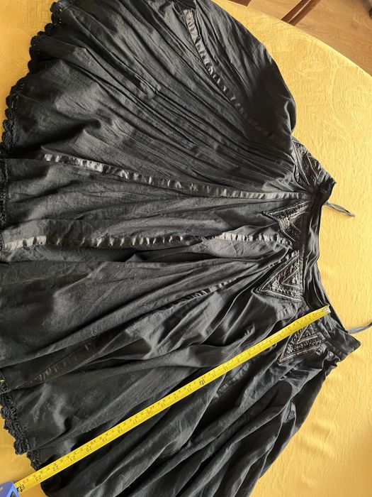 Czarna spódniczka obfita. Rozmiar M