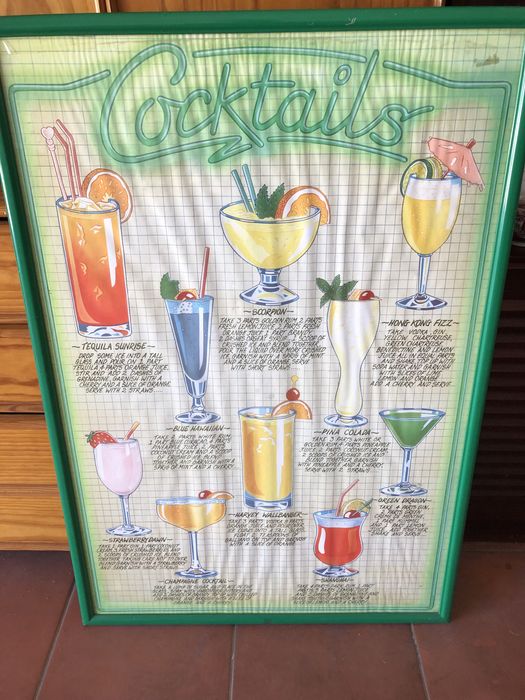 Quadros Surfista  72 Alt. 52 Largura Cocktails Alt 92/63 largura
