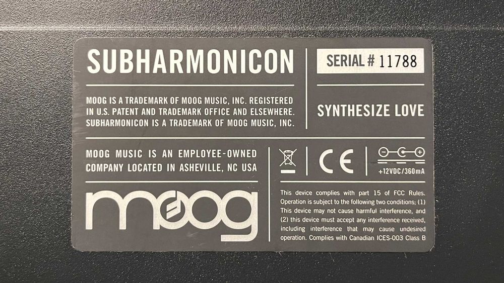 Moog Subharmonicon – profesjonalny syntezator modularny !
