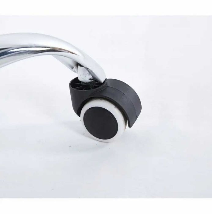 Крісло офісне на колесах BN6071 рожеве для комп'ютера з підставкою ніг