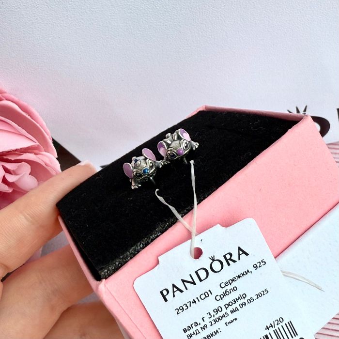 Намисто і сережки  Стіч і Ліло пандора оригінал, Дісней пандора