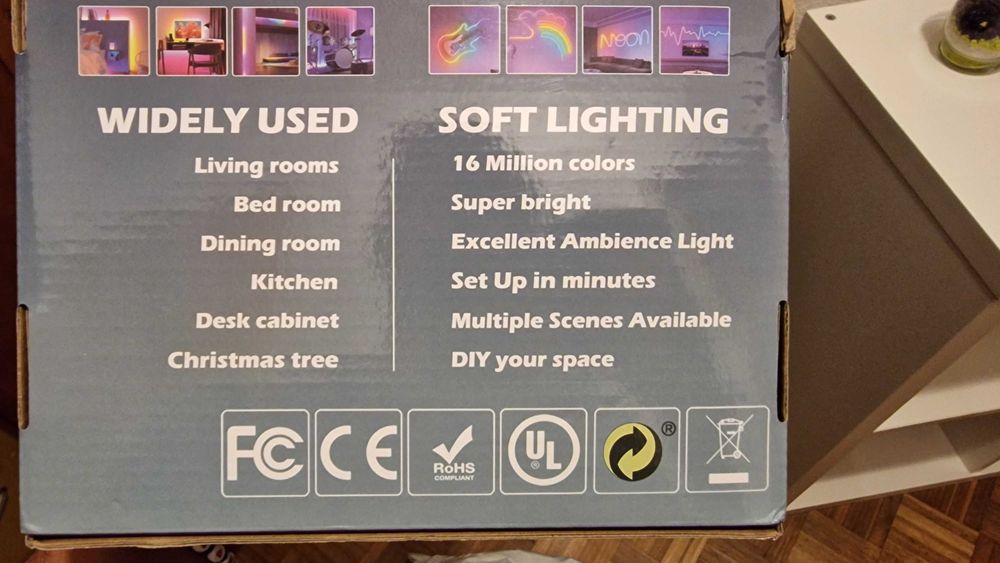 Para SALA. Melhor que LED (não é preciso led sequêncial)
