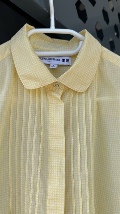 Сорочка Uniqlo Ines de la Frissange жовта