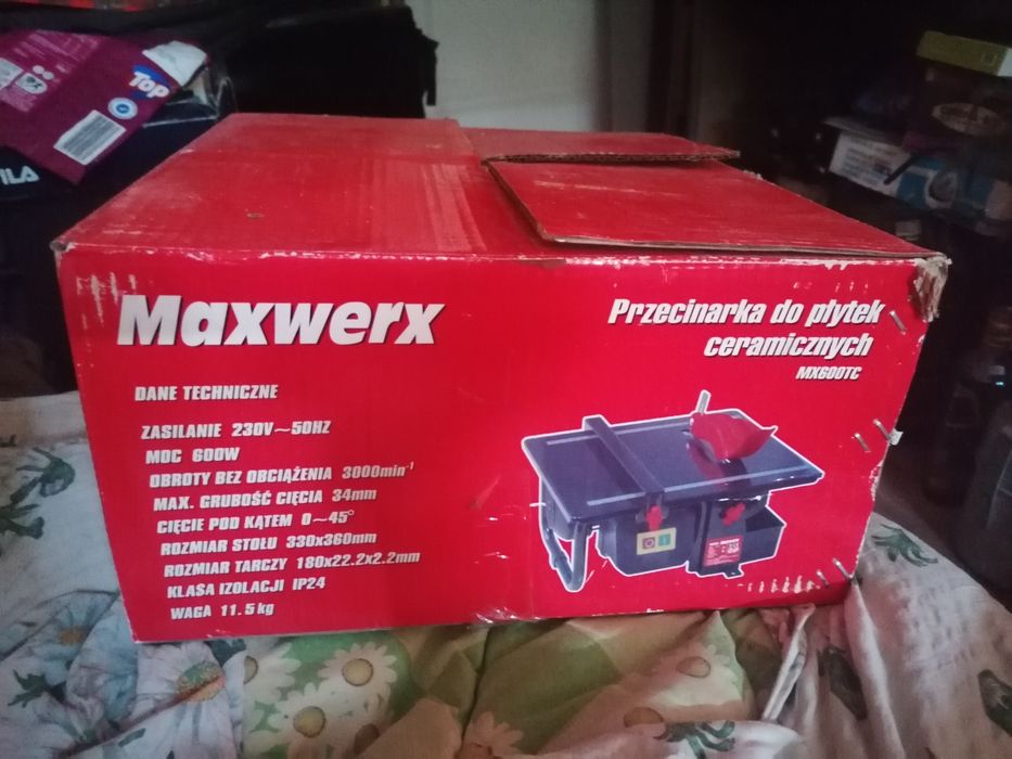 Przecinarka do płytek Maxwerx MX600TC (NOWA, 600W) – Wrocław