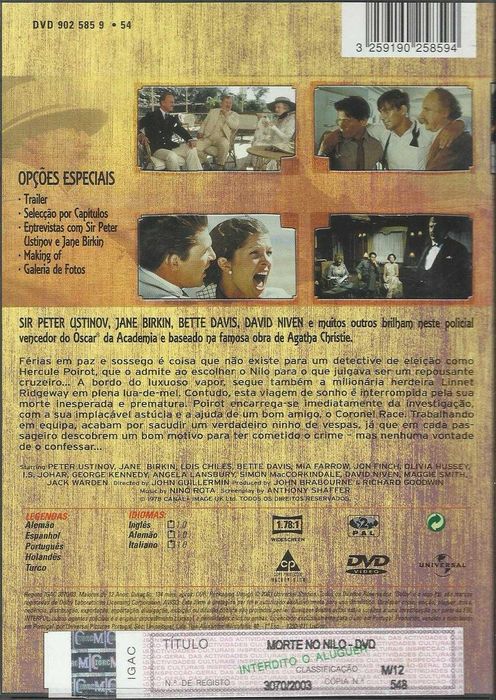 Morte no Nilo (1978)