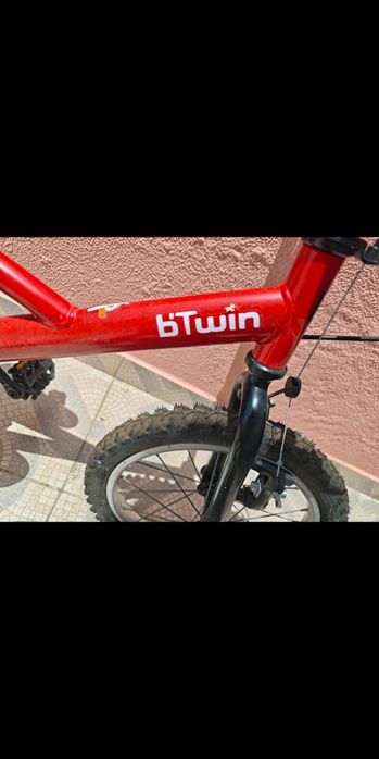 Bicicleta de roda 16 usada apenas uma vez