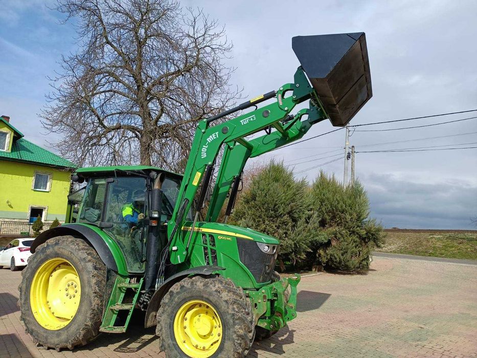 Ładowacz czołowy JOHN DEERE TUR 4.2 dowóz montaż kontakt Wol-Met