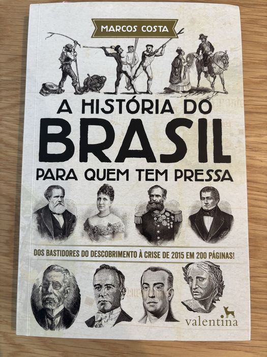 a história do Brasil para quem tem pressa, Marcos Costa (portes incluidos)