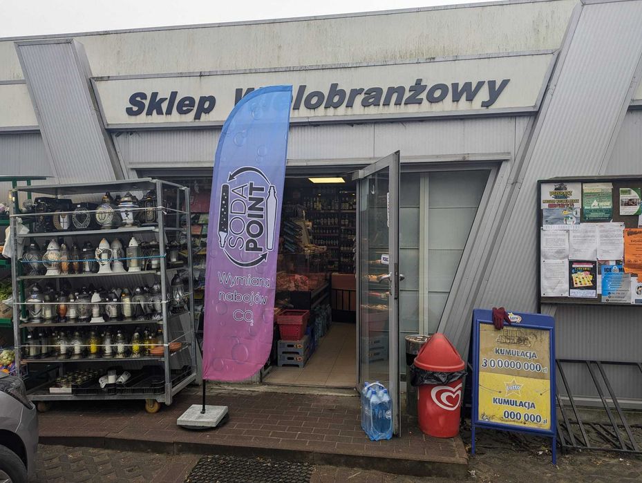 Sodastream Łomna, Kochanowskiego 201 Wymiana nabojów CO2