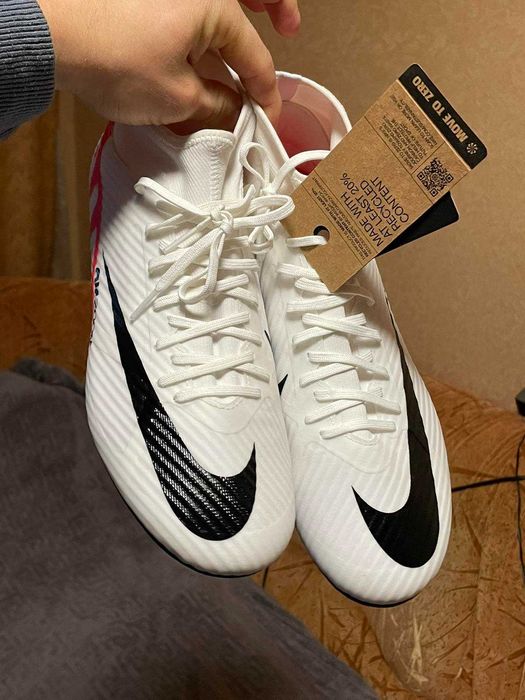 Nike Zoom 45.5р Mercurial Superfly 9 Academy SG-PRO бутсы dj5628-600