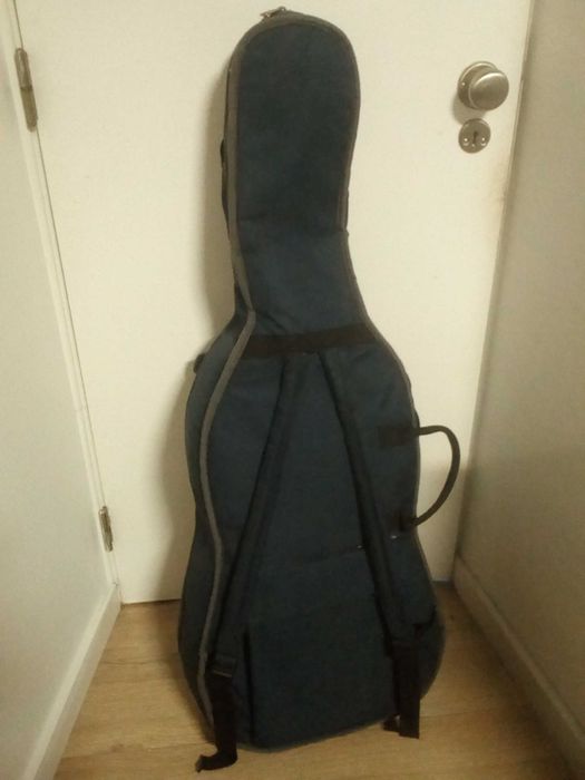 Violoncelo  Stentor 1/2 com capa e arco. Modelo I
