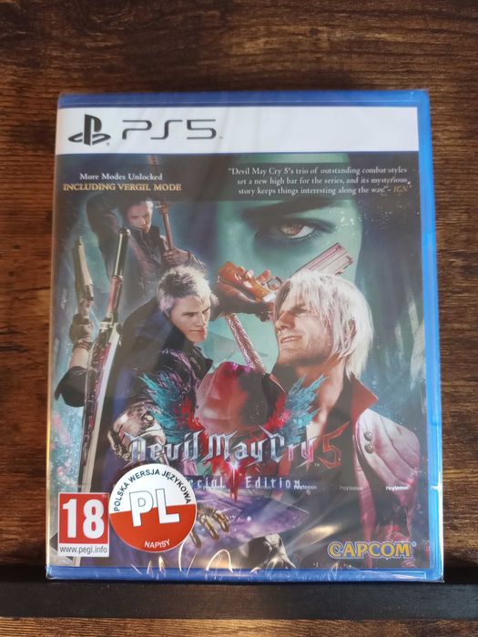 Devil may Cry 5 Special Edition PS5 Nowa Premierowa
