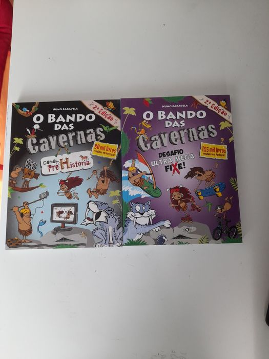 Livros O Bando das Cavernas 2.° Edições