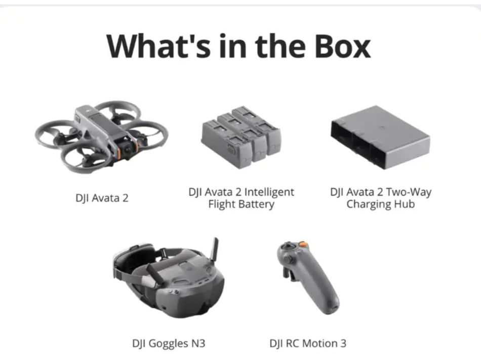 DJI Avata 2 Fly Smart Combo. Nowy