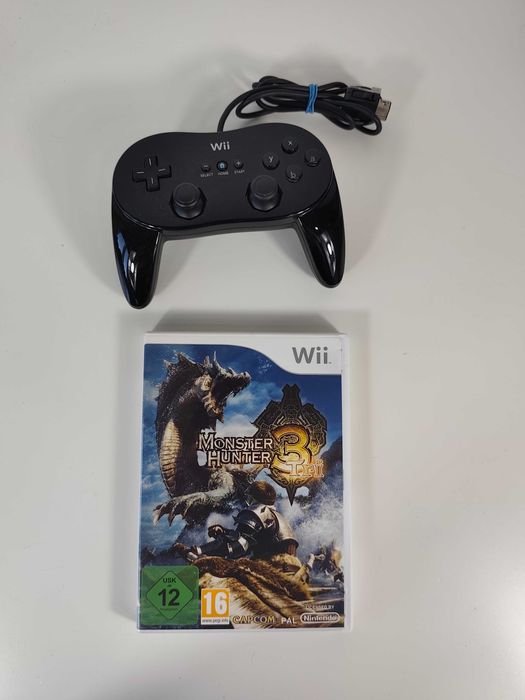 Monster Hunter 3 Tri + Comando Nintendo Wii