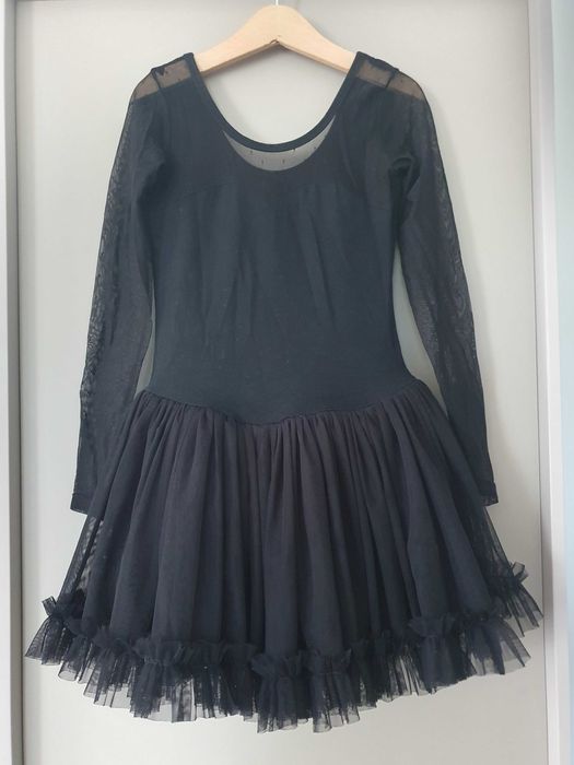 Sukienka ,body to tańca, gimnastyki rozmiar 140, kolor czarny