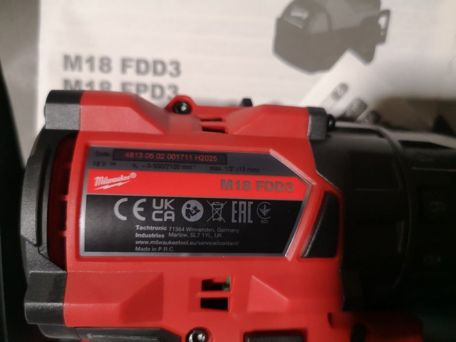 Wkrętarka milwaukee fdd3