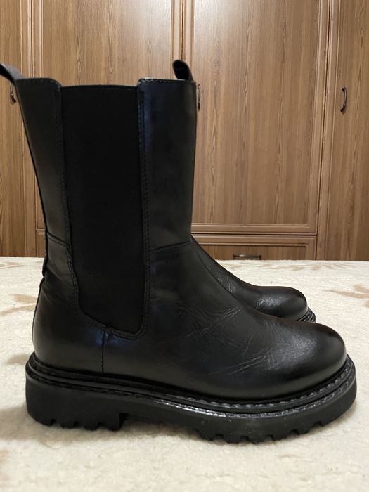 PS Poelman  оригинал ботинки Челси кожа 37