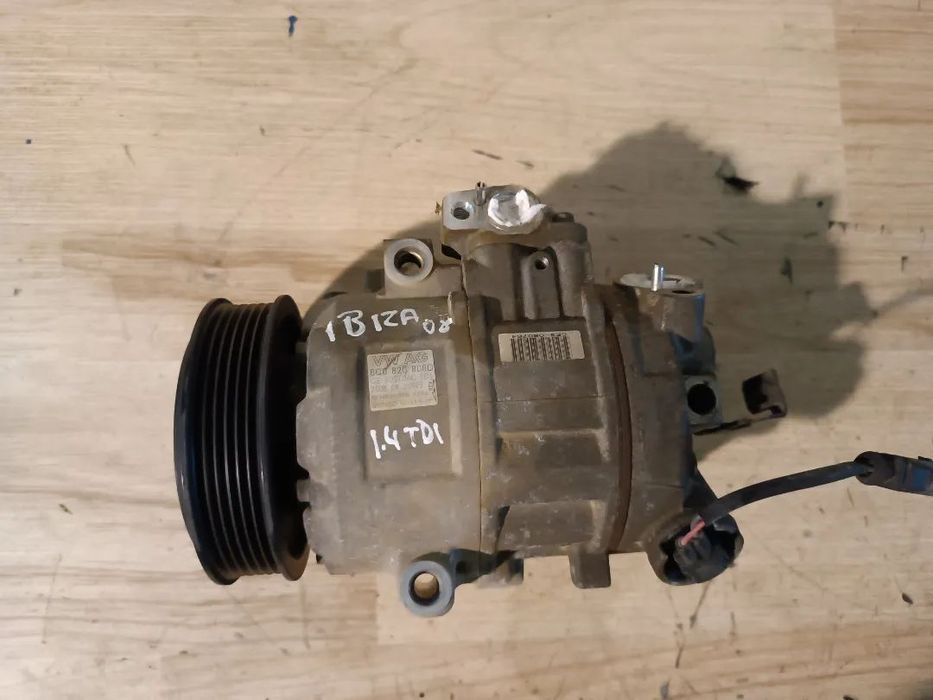 COMPRESSOR AC VOLKSWAGEN POLO 9N / SEAT IBIZA 6L 6J 6Q0820808E