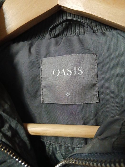 Oasis damska kurtka zimowa parka płaszcz z kapturem XS