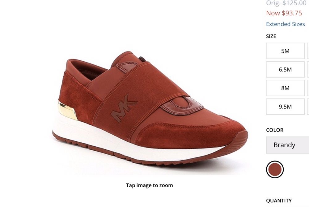 Кроссовки/ сникерсы Michael Kors, размер 7(37,5)