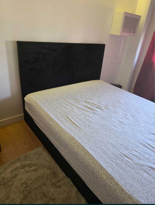 Cama casal  bau 1 60x200 150€