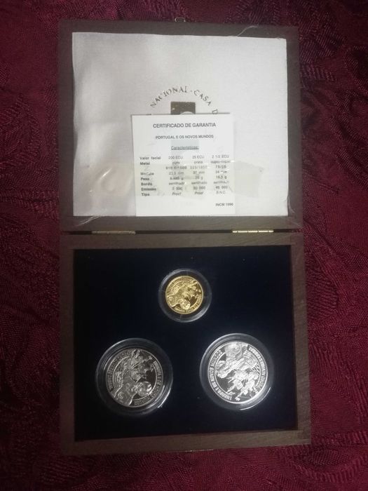 Lote numismatica ouro porto