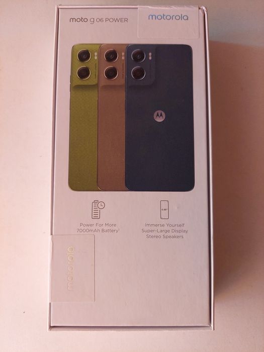 Motorola G06 Power 4GB 64GB - Selado - Garantia 3 Anos
