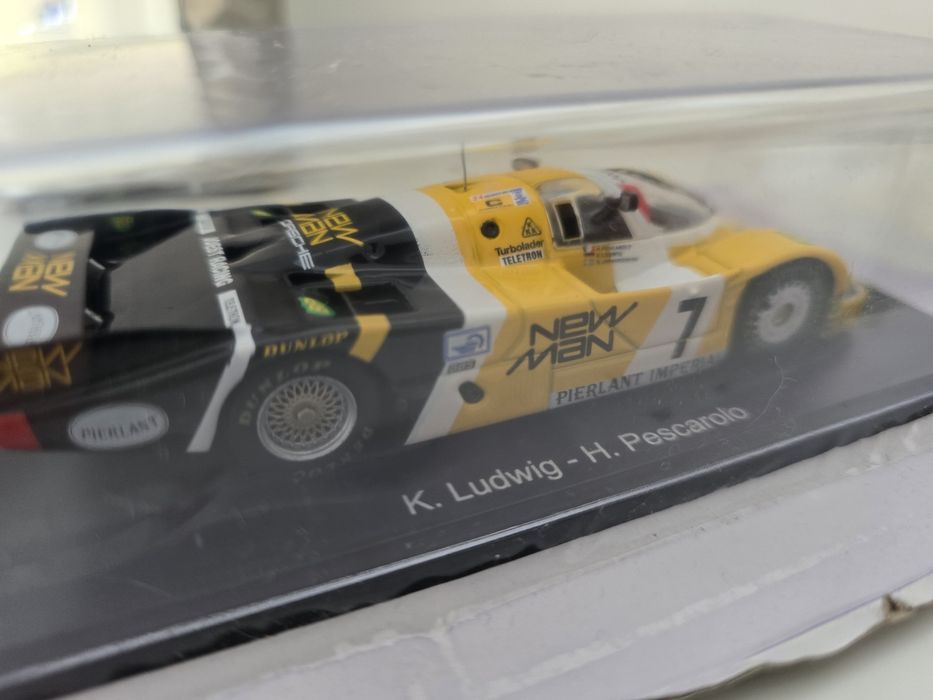 Le Mans 1/43 Porsche 956 e Renault A442B 1/43