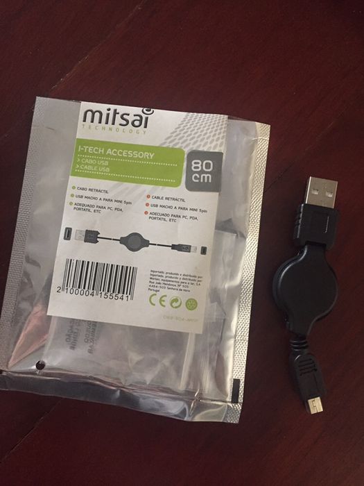 Cabo extensivel Mitsai novo